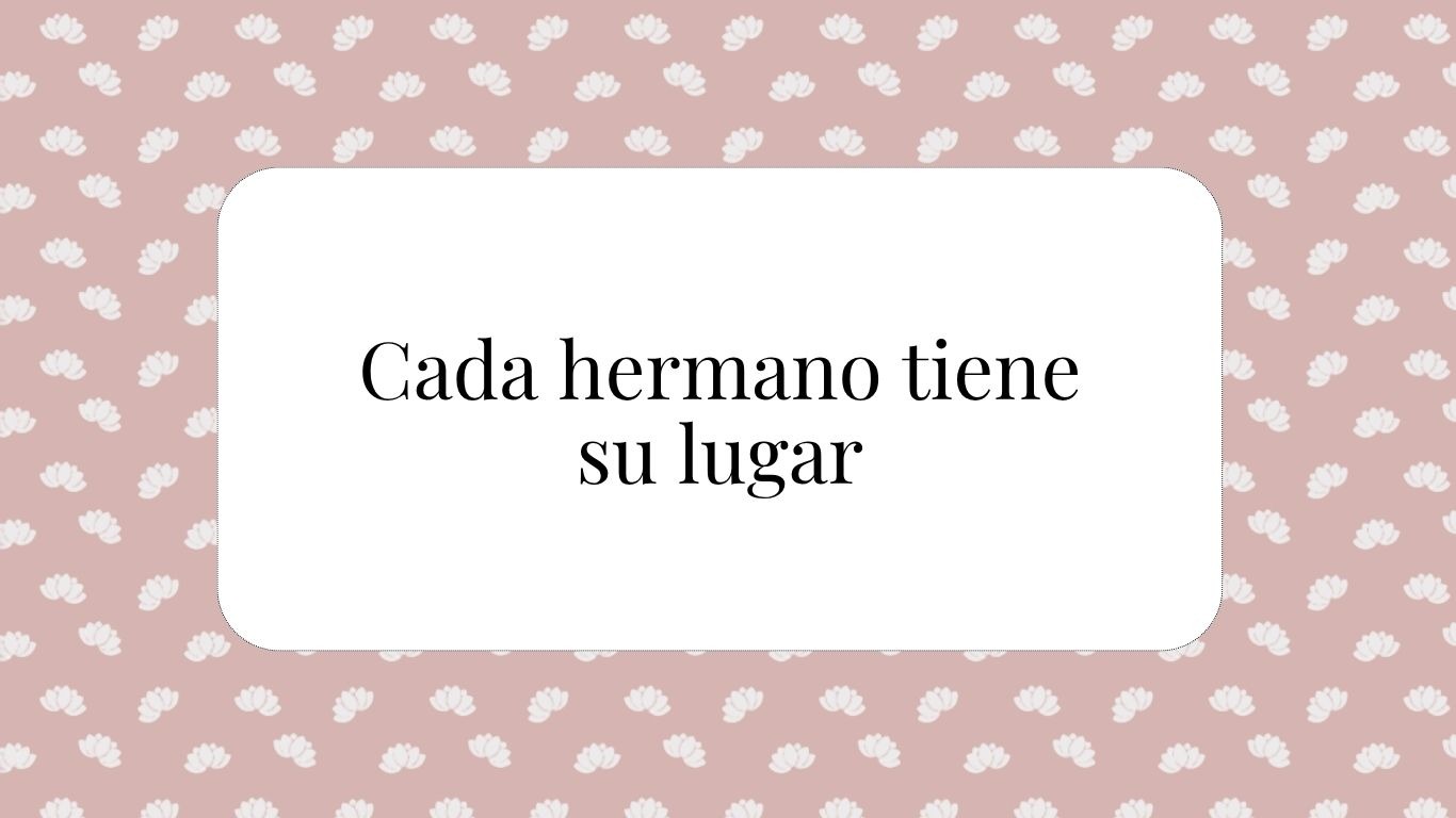 Aprende a constelar los lugares equivocados en la hermandad