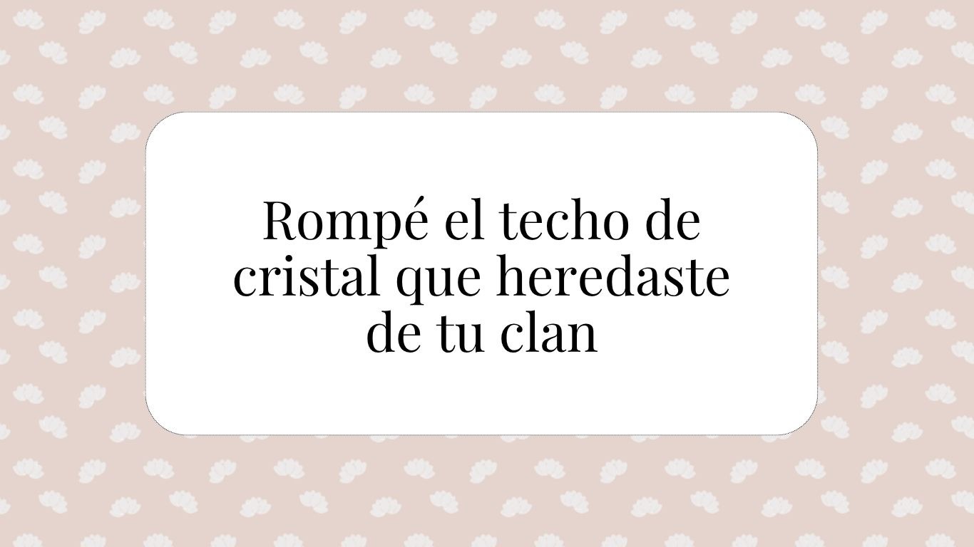 El Techo de Cristal Interno